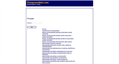 Desktop Screenshot of firmaoversikten.com